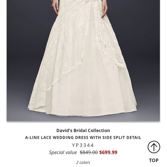 New tags still on wedding dress - Picture 4 of 4